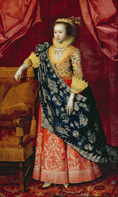 Portrait of a Lady, here called Arabella Stuart by Marcus (attr. to) Gheeraerts