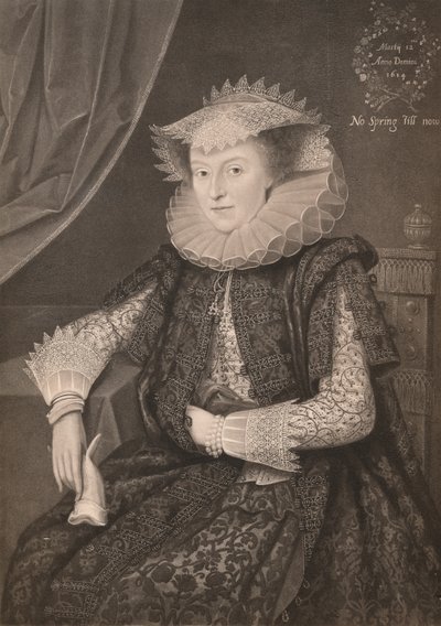 Mary Sidney, Countess of Pembroke by Marcus Garret Gheeraerts the Younger