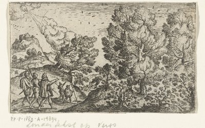 Traveling Carefully by Marcus Gheeraerts (I) (attributed to)