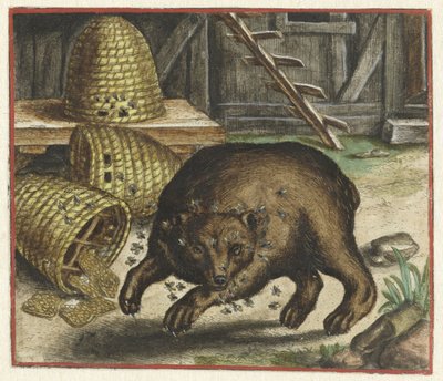 Fable of the Bear and the Bees by Marcus Gheeraerts (I)