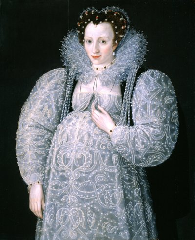 Portrait of an Unknown Lady by Marcus Garret Gheeraerts the Younger