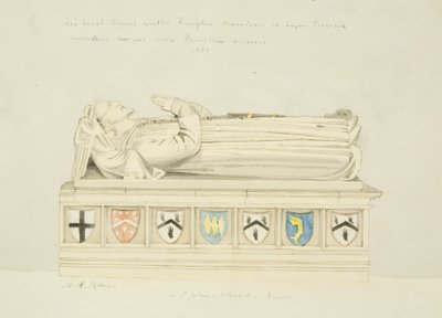 Effigy on Tomb of Walter Frampton in St John