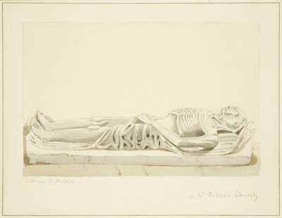 Effigy on a Monument in St Peter