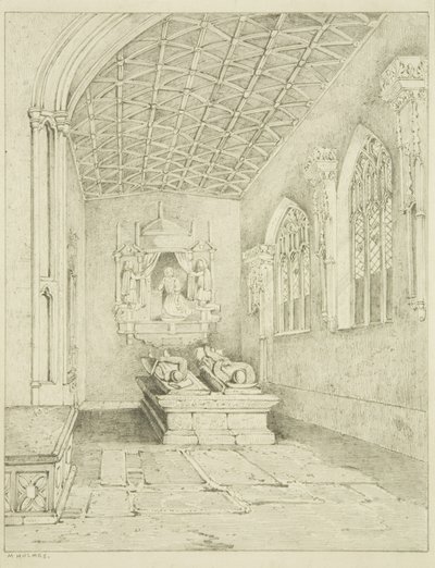 Monument in South Aisle of St Mark