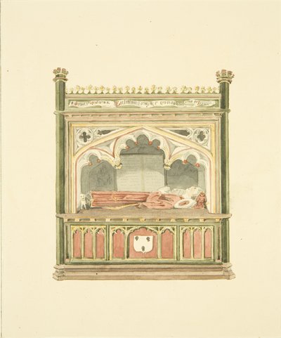 Monument to William Canynges in St Mary Redcliffe by Marcus H. Homes