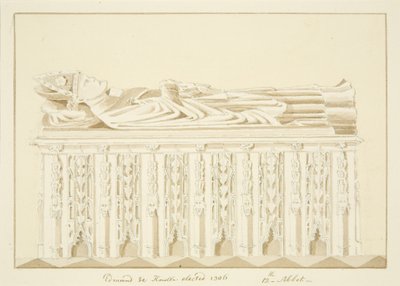 Tomb of Abbot Knowles, in Bristol Cathedral by Marcus H. Homes