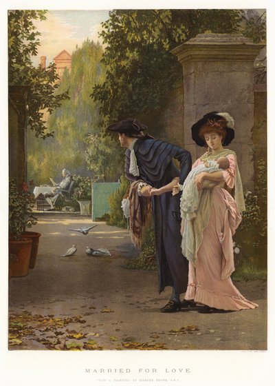 Married for Love by Marcus Stone