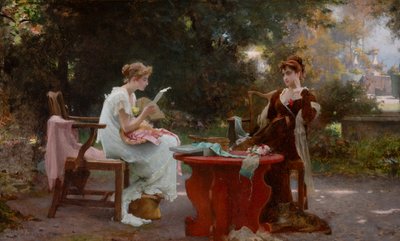 The First Love Letter by Marcus Stone
