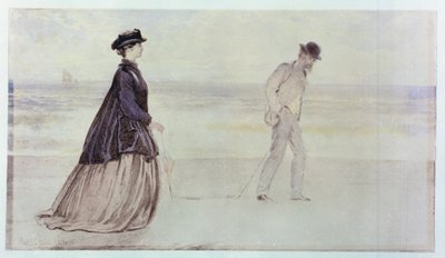 The Happy Pair - Mr. And Mrs. Lammle, 1864 by Marcus Stone