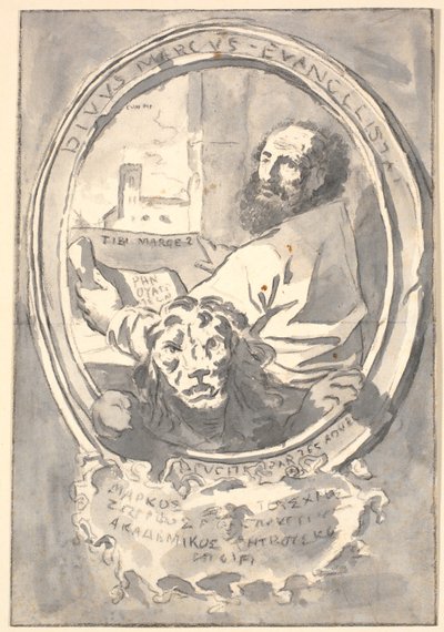 The Evangelist Mark by Marcus Tuscher