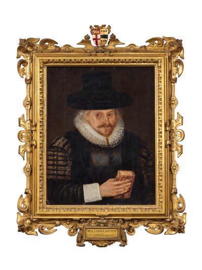 William Camden, Clarenceux King of Arms by Marcus the Younger (circle of) Gheeraerts