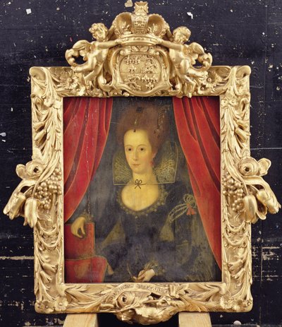 Portrait of a Lady Said to Be Princess Elizabeth by Marcus the Younger (follower of) Gheeraerts