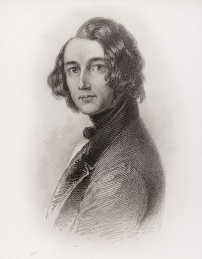 Charles Dickens, English novelist, 1844 by Margaret Gillies