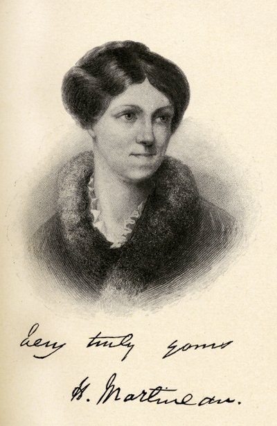 Harriet Martineau, Illustration from 