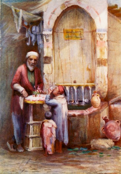 A Seller of Sweets, Damascus by Margaret Thomas