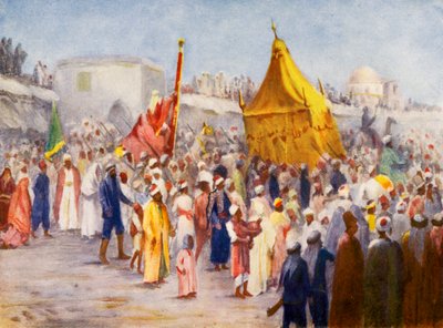 Return of the Haj from Mecca to Damascus by Margaret Thomas