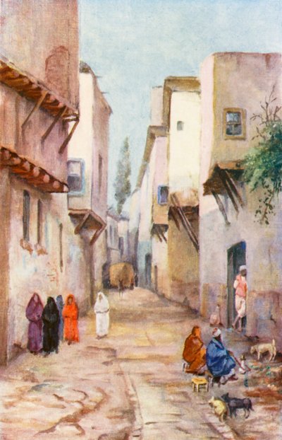 Straight Street, Damascus by Margaret Thomas