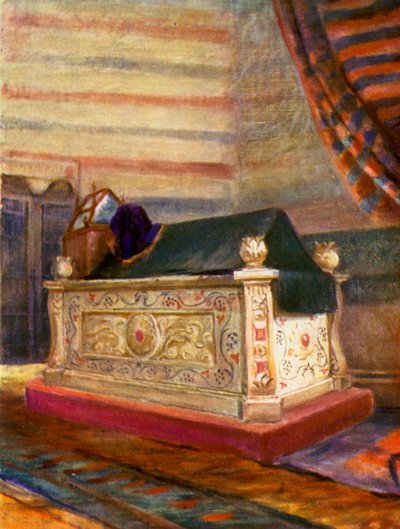 Tomb of Saladin, Interior by Margaret Thomas