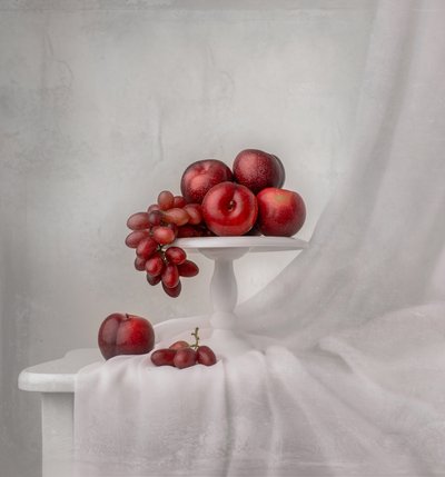 Elegant Red Fruits by Margareth Perfoncio