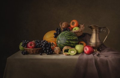 Rich Harvest Still Life by Margareth Perfoncio