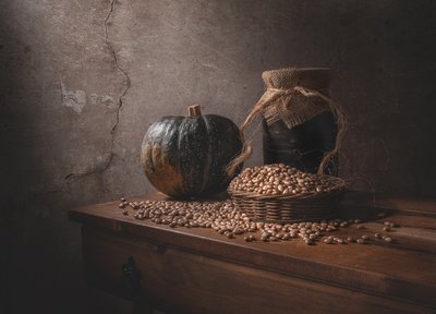 Rustic Autumn Still Life by Margareth Perfoncio