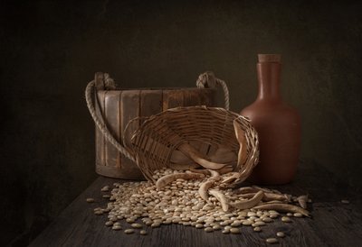 Rustic Bean Harvest by Margareth Perfoncio