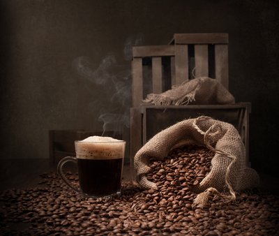 Warm Coffee Still Life by Margareth Perfoncio