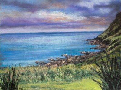 A Beach in Cornwall by Margo Starkey