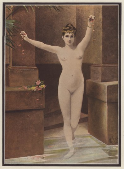 In the bath by Marguerite Arosa