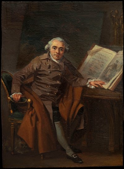 Portrait of Jean-Jacques Lagrenée 1739-1821 by Marguerite Gerard
