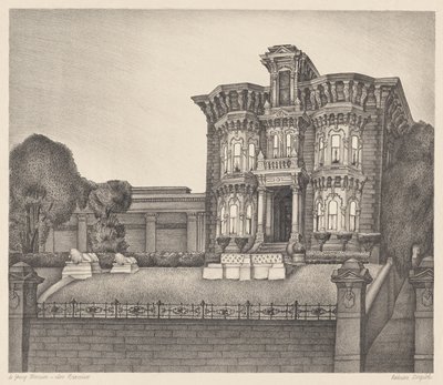 M.H. de Young Mansion, San Francisco by Marguerite Redman Dorgeloh