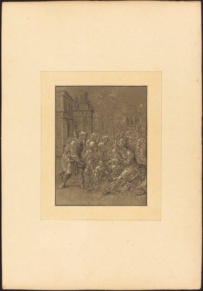 Visit of Saint Elizabeth to the Holy Family by Maria Catharina Prestel after Hans Brosamer