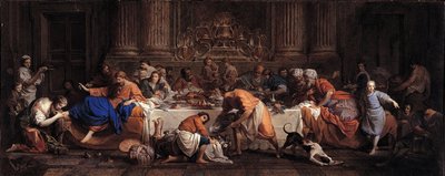 Feast in the House of Simon the Pharisee by Maria Felice Tibaldi Subleyras