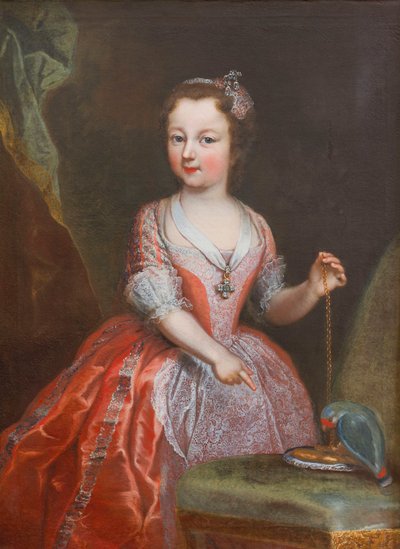 Portrait of Maria Luisa of Savoy by Maria Giovanna Battista Clementi