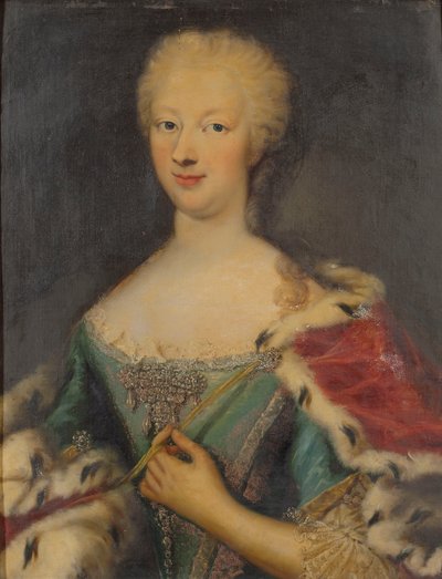 Polyxena of Hesse-Rotenburg 1706-1735, Queen of Sardinia, First third of 18th century by Maria Giovanna Clementi