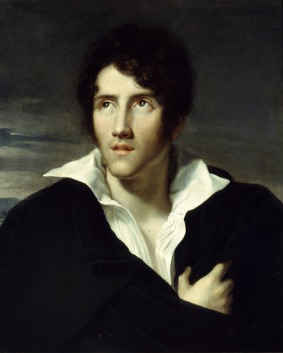 Portrait of Alessandro Manzoni (Painting by Marie Cosway) by Maria Hadfield Cosway