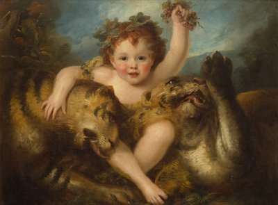Portrait of the Hon. George Lamb, as the Infant Bacchus by Maria Hadfield Cosway