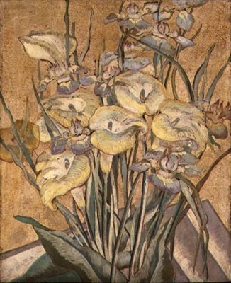 Irises and Calla Lilies by Maria Oakey Dewing