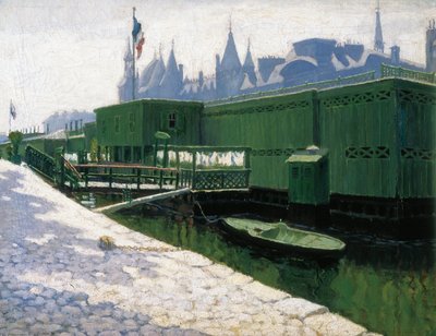 Green Baths in Paris by Maria Pidelaserra Brias