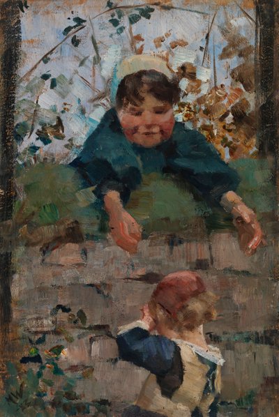 Farewell, Study for The Obstacle by Maria Wiik