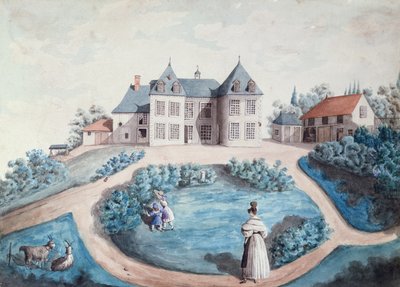 Depiction of Le Lys dans la Vallee by Honore de Balzac by Maria du Fresnay