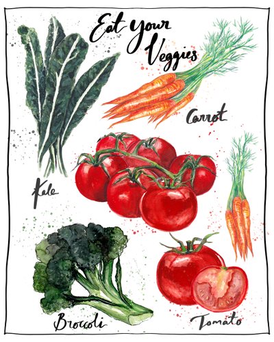 Eat Your Veggies, 2020 by Marianna Kulukundis