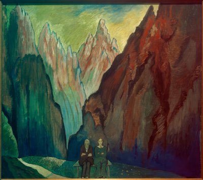 With the Back to Life by Marianne von Werefkin
