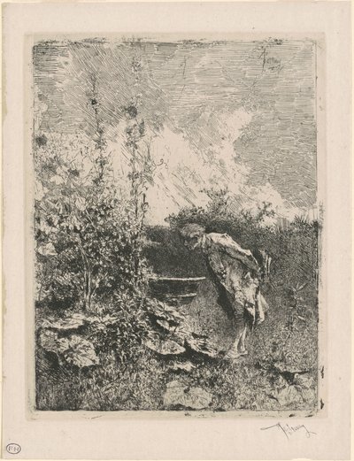 The Gardening Enthusiast by Marià Fortuny