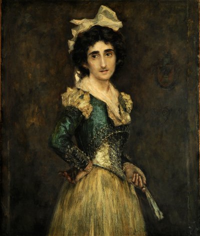 Portrait of Maria Luisa Fortuny, 1893 by Marià Fortuny