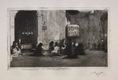 Eglise St. Joseph in Madrid by Mariano José María Bernardo Fortuny y Carbó