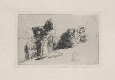 Card Players by Mariano José María Bernardo Fortuny y Carbó