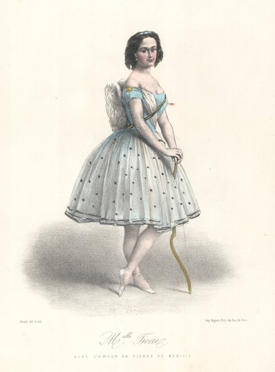 French Ballet Dancer Louise Fiocre in L