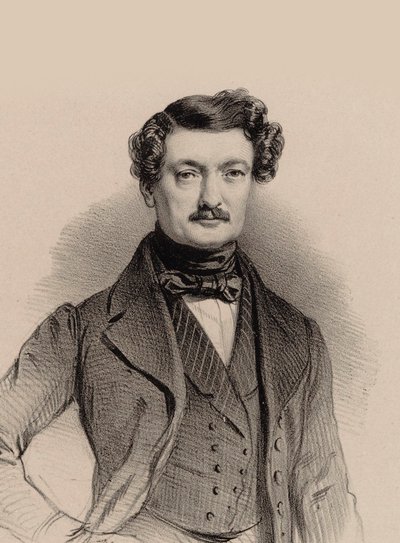 Portrait of the Composer Charles-François Plantade by Marie Alexandre Menut Alophe