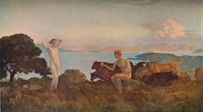 The Judgment of Paris by Marie Auguste Emile Rene Menard